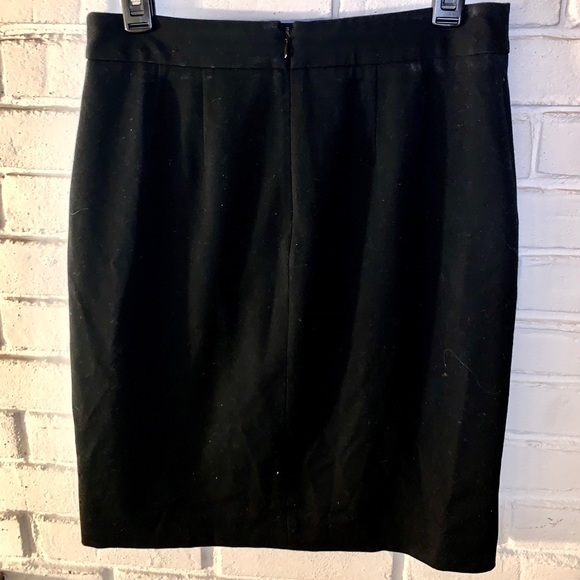 Express Black High Waisted Business Pencil Skirt - Picture 3 of 4